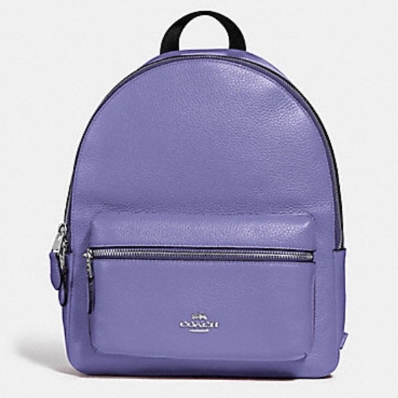 Coach backpack purple Clearance